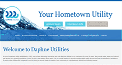 Desktop Screenshot of daphneutilities.com
